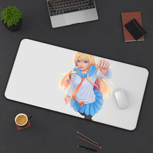 Load image into Gallery viewer, Nisekoi Chitoge Kirisaki Mouse Pad (Desk Mat) On Desk