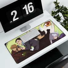 Load image into Gallery viewer, Darker Than Black Hei, Yin, Mao, Misaki Kirihara Mouse Pad (Desk Mat) With Laptop