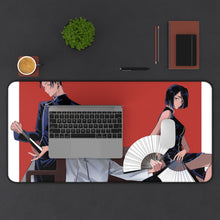 Load image into Gallery viewer, Satoru Gojo Shoko Ieiri Mouse Pad (Desk Mat) Background
