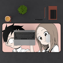 Load image into Gallery viewer, Karakai Jouzu No Takagi-san Mouse Pad (Desk Mat) With Laptop