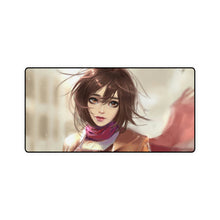 Load image into Gallery viewer, Mikasa Ackerman Attack on Titan Mouse Pad (Desk Mat)