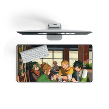 Load image into Gallery viewer, My Hero Academia Izuku Midoriya, Katsuki Bakugou, Tsuyu Asui Mouse Pad (Desk Mat) On Desk