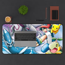 Load image into Gallery viewer, Anime Pokémon Mouse Pad (Desk Mat) With Laptop