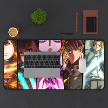 Load image into Gallery viewer, Fire Force Mouse Pad (Desk Mat) With Laptop