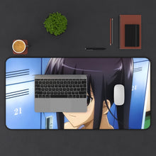 Load image into Gallery viewer, Seitokai Yakuindomo Mouse Pad (Desk Mat) With Laptop
