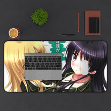 Load image into Gallery viewer, Boku Wa Tomodachi Ga Sukunai Sena Kashiwazaki, Yozora Mikazuki Mouse Pad (Desk Mat) With Laptop
