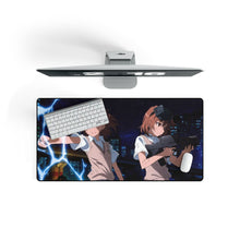 Load image into Gallery viewer, A Certain Scientific Railgun Mouse Pad (Desk Mat) On Desk