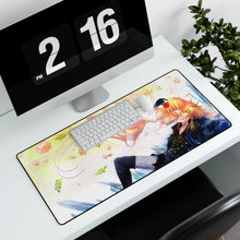 Load image into Gallery viewer, Moujuutsukai to Oujisama Mouse Pad (Desk Mat) With Laptop