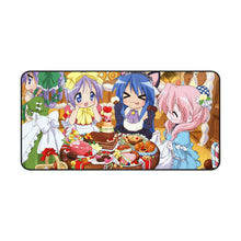 Load image into Gallery viewer, Lucky Star Konata Izumi, Kagami Hiiragi, Tsukasa Hiiragi, Miyuki Takara Mouse Pad (Desk Mat)