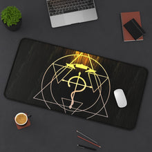 Load image into Gallery viewer, Anime FullMetal Alchemist Mouse Pad (Desk Mat) On Desk
