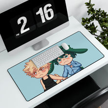 Load image into Gallery viewer, My Hero Academia Izuku Midoriya, Katsuki Bakugou Mouse Pad (Desk Mat) With Laptop