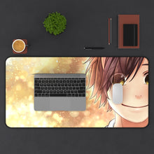 Load image into Gallery viewer, Itsudatte Bokura no Koi wa 10 Centi Datta. Mouse Pad (Desk Mat) With Laptop