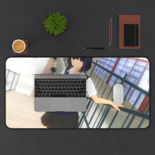 Load image into Gallery viewer, Kuzu No Honkai Hanabi Yasuraoka Mouse Pad (Desk Mat) With Laptop