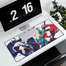 Load image into Gallery viewer, Anime Warrior Mouse Pad (Desk Mat) With Laptop