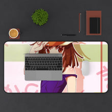Load image into Gallery viewer, Monogatari (Series) Mouse Pad (Desk Mat) With Laptop
