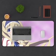 Load image into Gallery viewer, Infinite Stratos Mouse Pad (Desk Mat) With Laptop