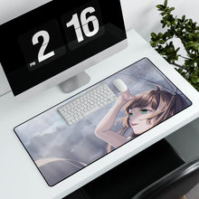 Load image into Gallery viewer, Anime Girl Mouse Pad (Desk Mat) With Laptop