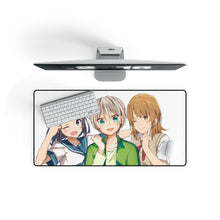 Load image into Gallery viewer, My Teen Romantic Comedy SNAFU Saika Totsuka, Komachi Hikigaya Mouse Pad (Desk Mat) On Desk