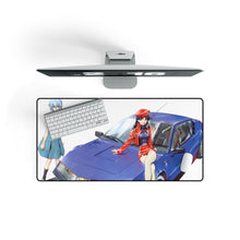 Load image into Gallery viewer, Anime Neon Genesis Evangelion Mouse Pad (Desk Mat) On Desk
