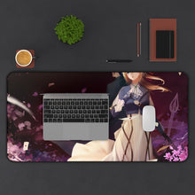 Load image into Gallery viewer, Gilbert Bougainvillea Mouse Pad (Desk Mat) With Laptop