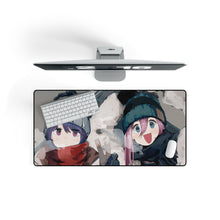 Load image into Gallery viewer, Nadeshiko Kagamihara & Rin Shima Mouse Pad (Desk Mat)