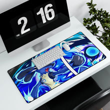 Load image into Gallery viewer, Lucario | Aura Sphere Mouse Pad (Desk Mat) With Laptop