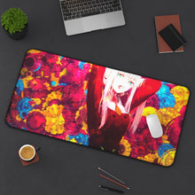 Load image into Gallery viewer, Darling In The FranXX Mouse Pad (Desk Mat) On Desk
