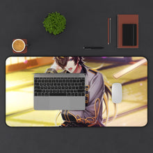 Load image into Gallery viewer, Hypnosis Mic Mouse Pad (Desk Mat) With Laptop