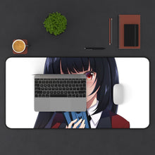Load image into Gallery viewer, Kakegurui Yumeko Jabami Mouse Pad (Desk Mat) With Laptop