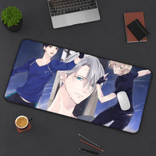 Load image into Gallery viewer, Yuri!!! On Ice Mouse Pad (Desk Mat) On Desk