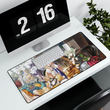 Load image into Gallery viewer, Familly and Team Forever Mouse Pad (Desk Mat) With Laptop
