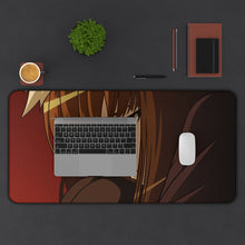 Load image into Gallery viewer, Spice And Wolf Mouse Pad (Desk Mat) With Laptop