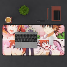 Load image into Gallery viewer, To Love-Ru Mouse Pad (Desk Mat) With Laptop