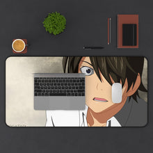 Load image into Gallery viewer, Monogatari (Series) Mouse Pad (Desk Mat) With Laptop