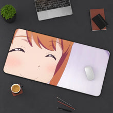 Load image into Gallery viewer, Megumi Mouse Pad (Desk Mat) On Desk
