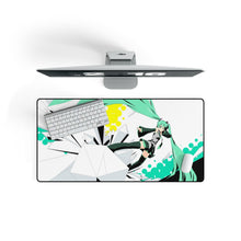 Load image into Gallery viewer, Hatsune MiKu Mouse Pad (Desk Mat) On Desk