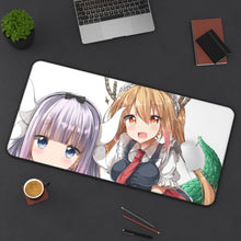 Load image into Gallery viewer, Miss Kobayashi's Dragon Maid Kanna Kamui, Kobayashi San Chi No Maid Dragon, Tohru Mouse Pad (Desk Mat) On Desk
