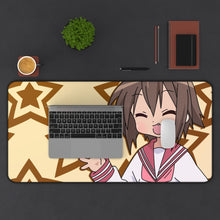 Load image into Gallery viewer, Lucky Star Misao Kusakabe Mouse Pad (Desk Mat) With Laptop