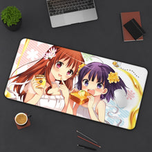 Load image into Gallery viewer, Morino Kirin, Machiko Ryou Mouse Pad (Desk Mat) On Desk