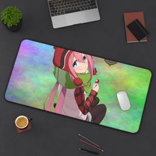 Load image into Gallery viewer, Laid-Back Camp Mouse Pad (Desk Mat) On Desk