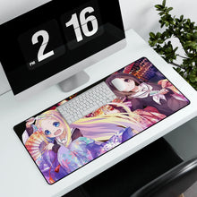 Load image into Gallery viewer, Hanayamata Mouse Pad (Desk Mat) With Laptop