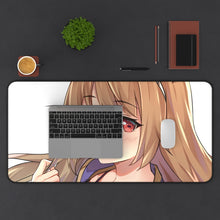 Load image into Gallery viewer, Spice And Wolf Mouse Pad (Desk Mat) With Laptop