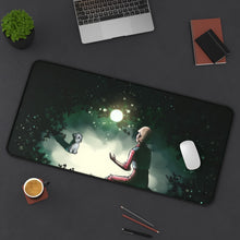 Load image into Gallery viewer, Deep in the woods rests a star... Mouse Pad (Desk Mat) On Desk