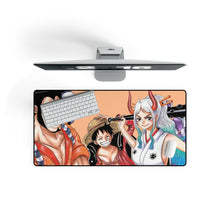 Load image into Gallery viewer, One Piece Monkey D. Luffy Mouse Pad (Desk Mat) On Desk