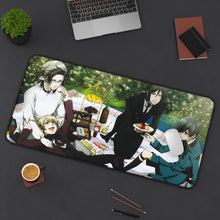 Load image into Gallery viewer, Black Butler Mouse Pad (Desk Mat) On Desk