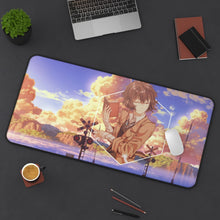 Load image into Gallery viewer, Osamu Dazai Mouse Pad (Desk Mat) On Desk