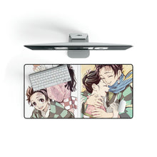 Load image into Gallery viewer, Tanjiro, Nezuko, Kamado, Kimetsu no Yaiba, Mouse Pad (Desk Mat)