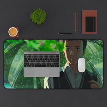 Load image into Gallery viewer, The Garden Of Words Mouse Pad (Desk Mat) With Laptop