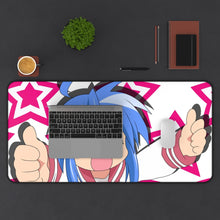 Load image into Gallery viewer, Lucky Star Konata Izumi Mouse Pad (Desk Mat) With Laptop