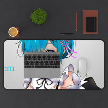 Load image into Gallery viewer, Re:ZERO -Starting Life In Another World- Mouse Pad (Desk Mat) With Laptop
